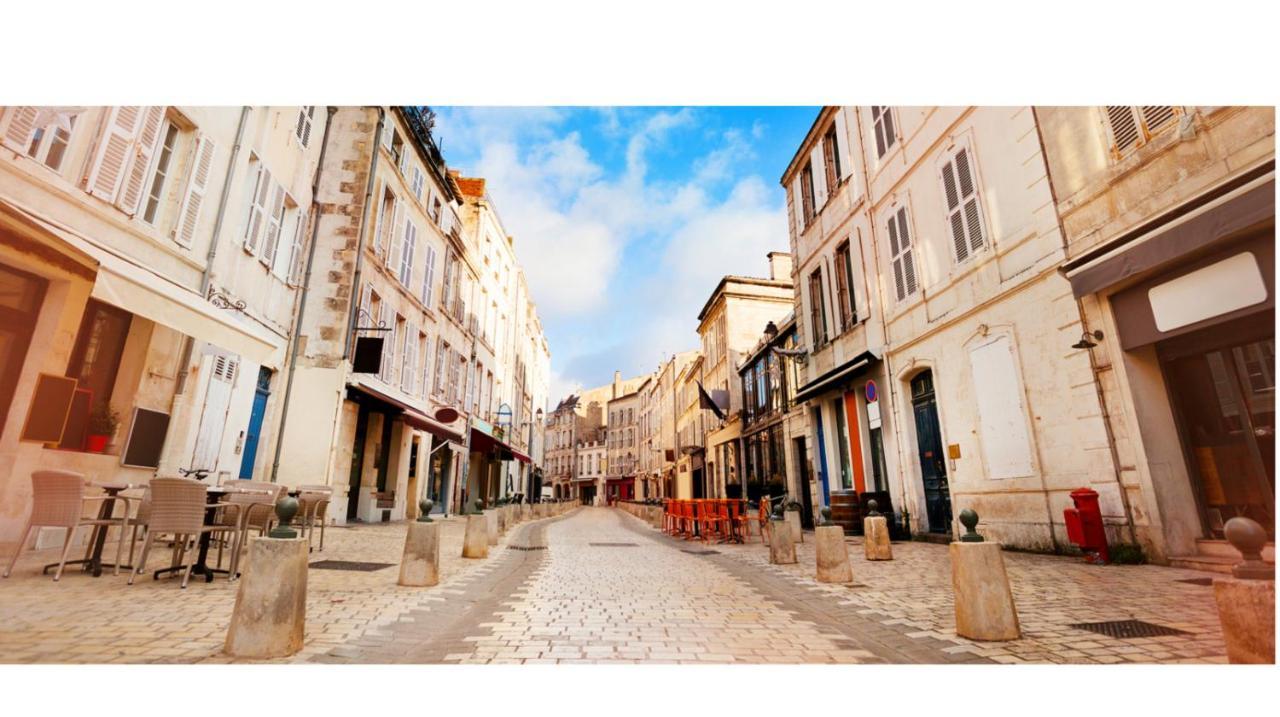 Appartement Tout Confort En Mezzanine A 20Mn A Pied Du Centre-Ville Avec Tv Et Wifi La Rochelle  Dış mekan fotoğraf